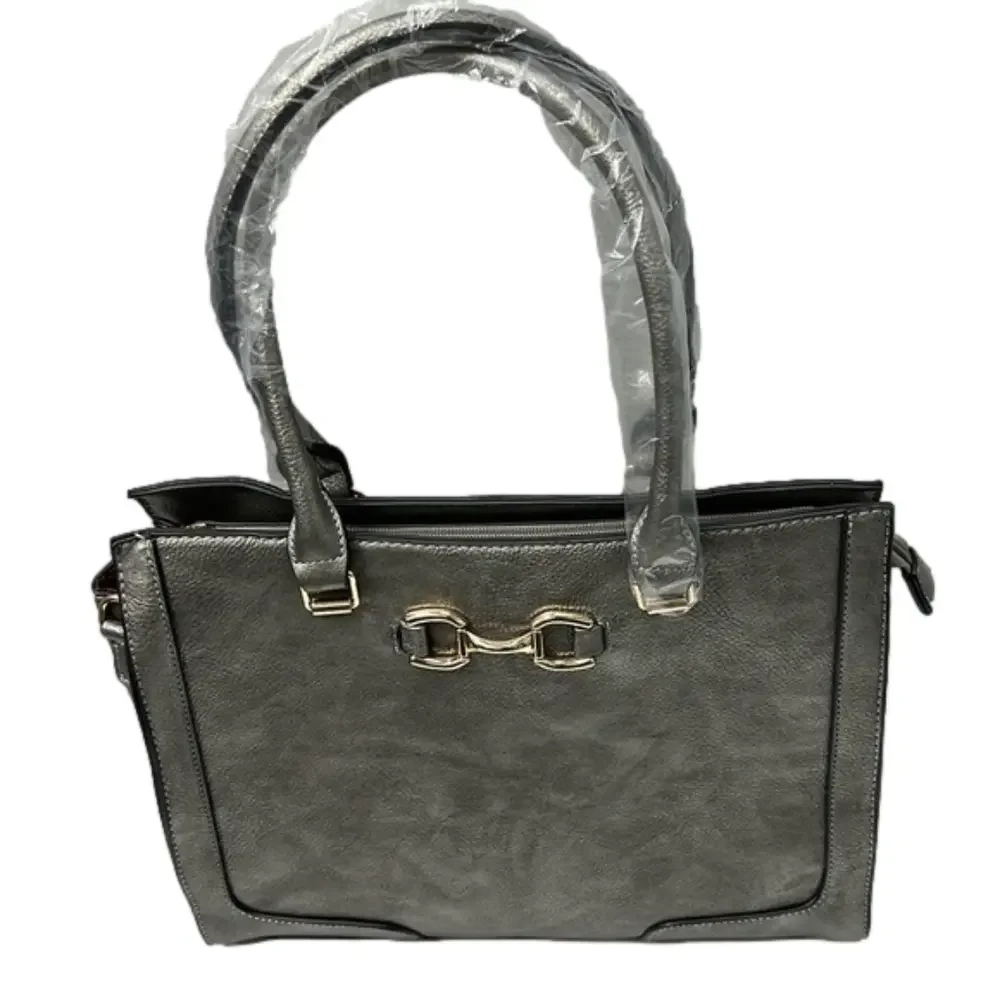 BG Fashion Pewter handbag NEW - Picture 3 of 6